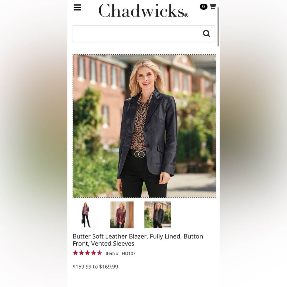 Women's Black Blazer